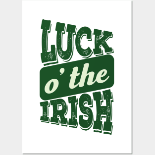 Luck O' The Irish Posters and Art